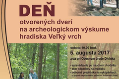 DOD na archeologickom výskume na hradisku Veľký vrch pri Divinke